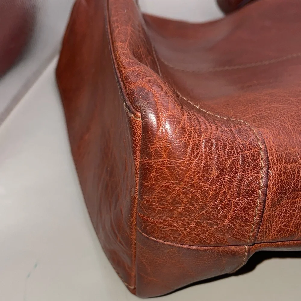 Diba True Substantial Elegant Hearty Brown Leather Shoulder Bag by Diba True